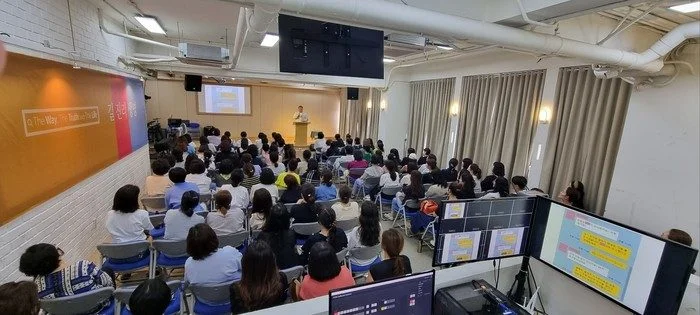니캉샘 해외 설명회 현장